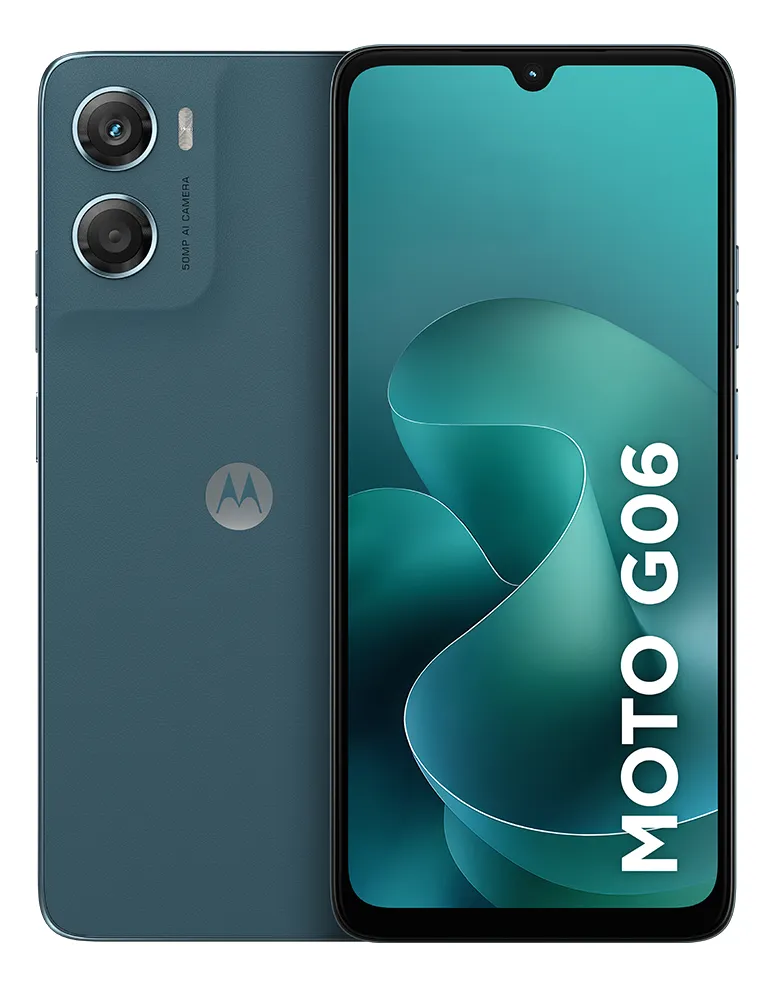 Smartphone Motorola Moto G06 - 128gb 12gb (4gb Ram + 8gb Ram Boost) E Camera 50mp Com Ai Bateria De 5200 Mah Tela 6.9 - Azul Marinho 5