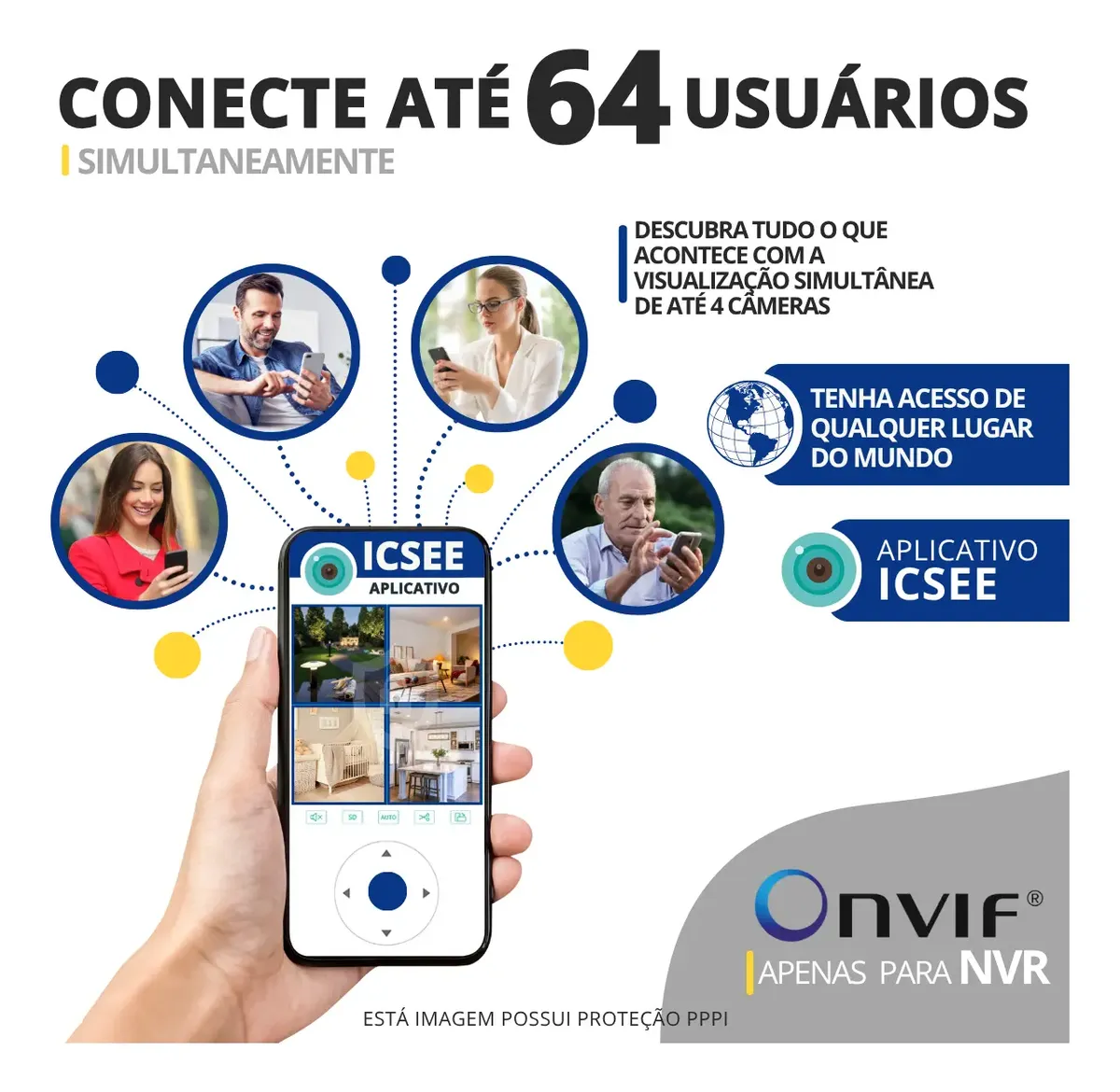 Câmera Segurança Ip Externa Wifi A28 App Icsee À Prova Dágua 3