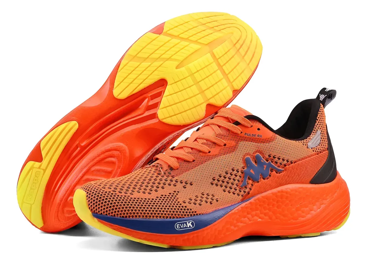 Tênis Kappa Pulse Rx Unissex Corrida Conforto 2