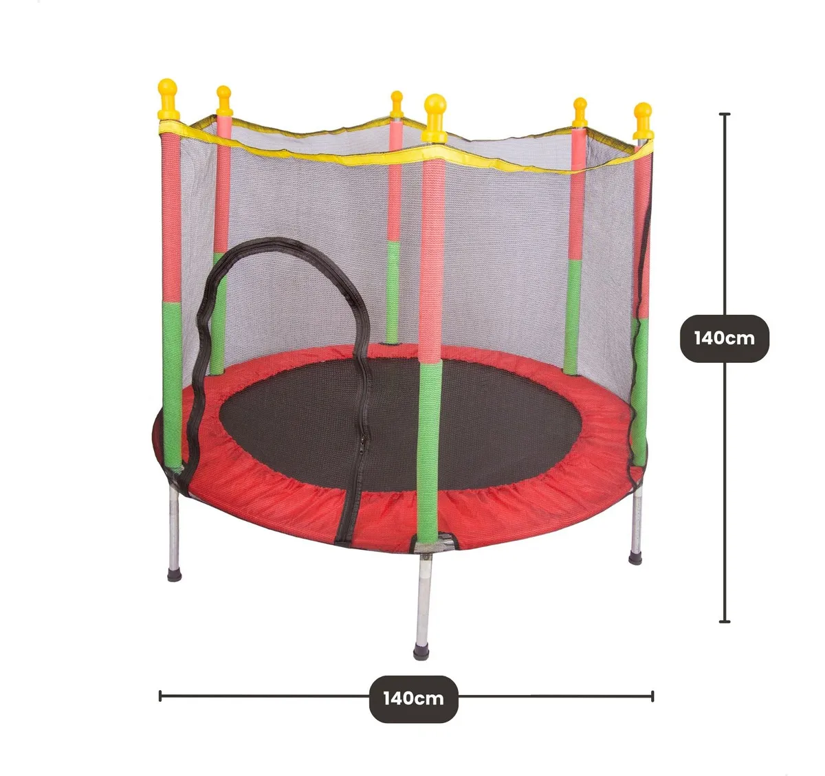 Cama Elástica Pula Pula Infantil Trampolim 1,4 Metros Atentu 2