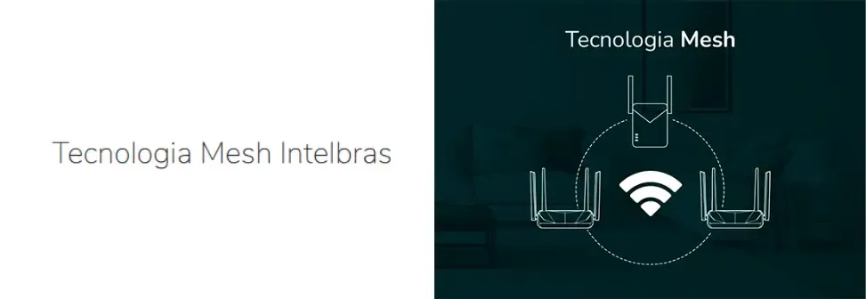 Extensor Mesh Wi-fi6 Ex1500 Preto Intelbras 8