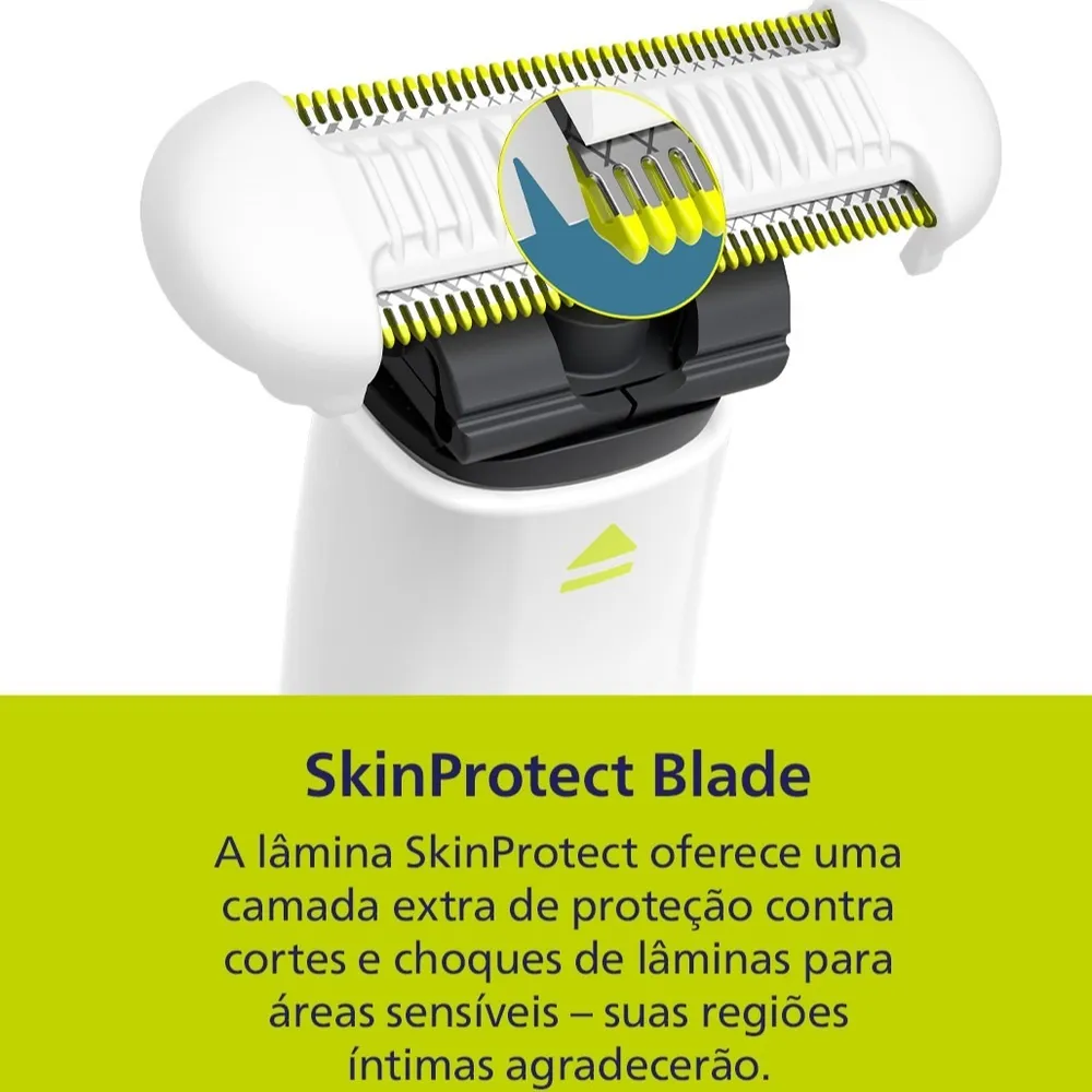 Aparador E Raspador Oneblade Intimate Qp1924/10 Philips 11