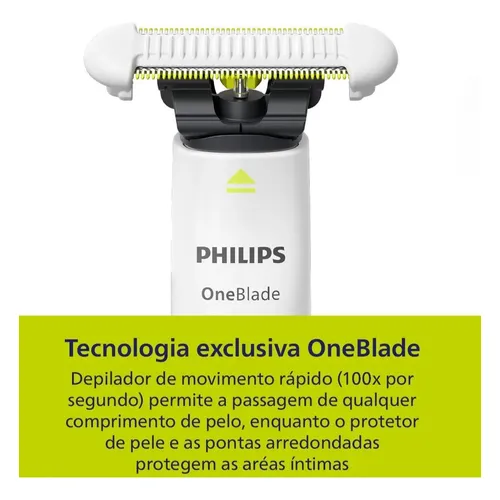 Aparador E Raspador Oneblade Intimate Qp1924/10 Philips 3