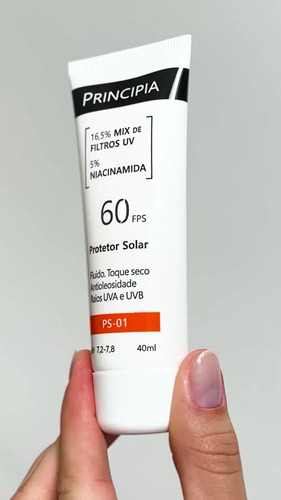 Kit Principia para Rotina de Skincare Pele Sensível com Protetor Solar FPS 60 7