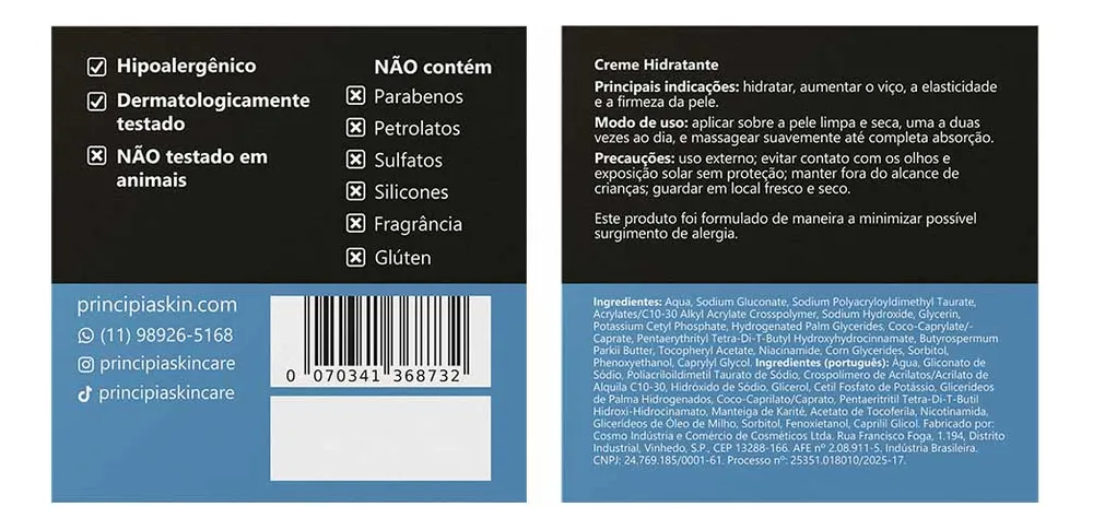 Kit Principia para Rotina de Skincare Pele Sensível com Protetor Solar FPS 60 13