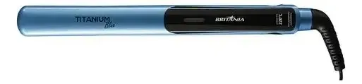 Prancha Britânia Titanium Blue Bivolt 7