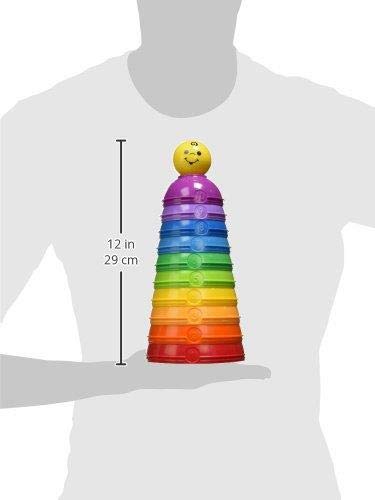 Fisher-Price Brinquedo para Bebês Potinhos Empilhar & Rolar para crianças a partir de 6 meses 3
