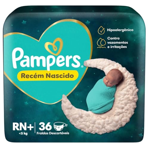 Fralda Pampers Recém Nascido Tamanho RN+ (Até 5 kg), 36 Unidades 7