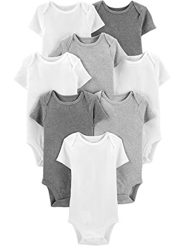 Body Pacote com 8 bodies de manga curta Simple Joys by Carter'sUnisex Bebê 7