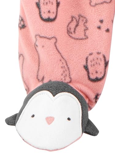 Macacão de dormir para bebês Fleece Footed Sleep and Play, Pack of 2 Simple Joys by Carter'sMeninas 4