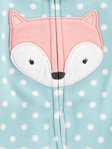 Macacão de dormir para bebês Fleece Footed Sleep and Play, Pack of 2 Simple Joys by Carter'sMeninas 2