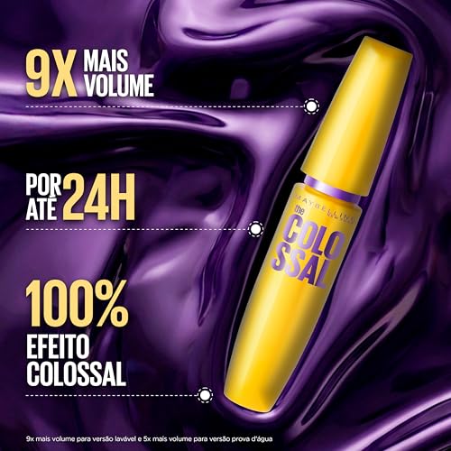 Maybelline NY: Obtenha 9x Mais Volume por Até 24h com a Máscara de Cílios Lavável! 2
