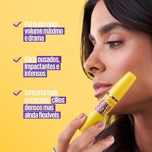 Maybelline NY: Obtenha 9x Mais Volume por Até 24h com a Máscara de Cílios Lavável! 3