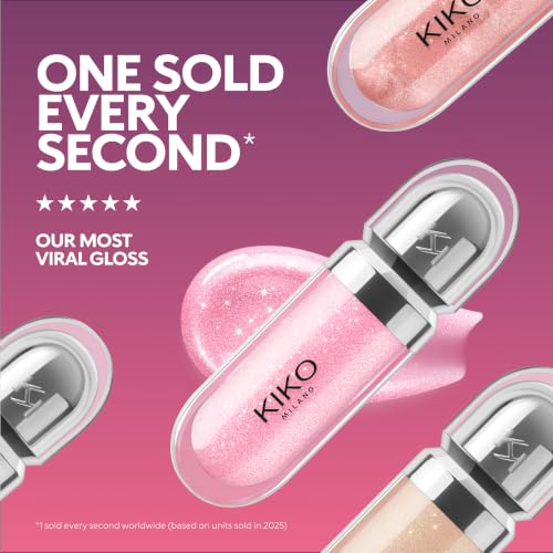 KIKO MILANO, Deslumbre-se com o Novo 3D Hydra Lipgloss, Gloss Hidratante para Lábios, em Oferta! 4