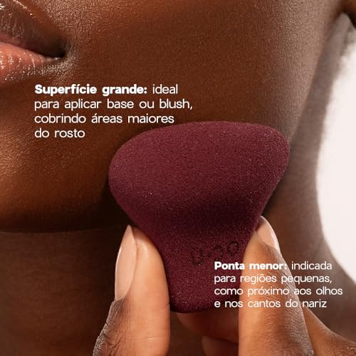 Océane-Esponja de Maquiagem - Vinho Océane Edition: O Melhor Custo-Benefício em Maquiagem! 2