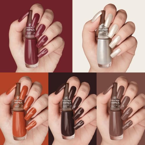 Kit de Esmaltes Cacau Show: 5 Cores Marrons Nude Imperdíveis a Preço Histórico! 3