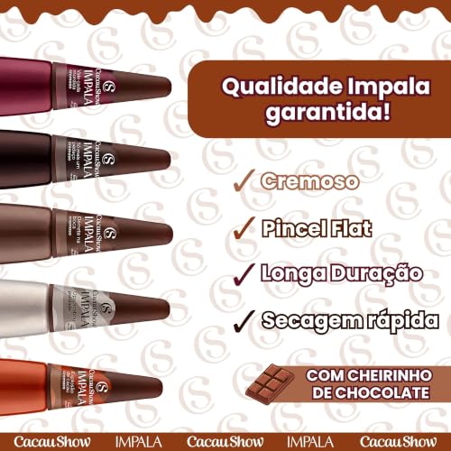 Kit de Esmaltes Cacau Show: 5 Cores Marrons Nude Imperdíveis a Preço Histórico! 6