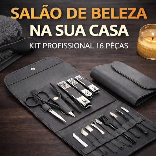 Kit Manicure e Pedicure Completo - O Melhor Valor para Homens e Mulheres! 2