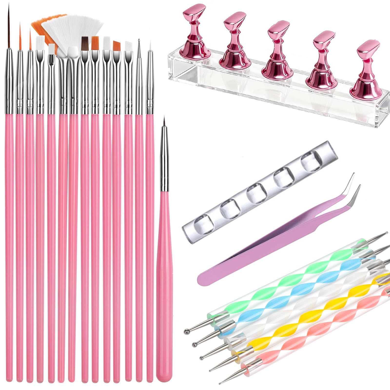 Conjunto de 23 peças para Design de Unhas - O Melhor Valor de 2026!
