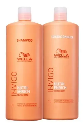 Wella Kit Nutri Enrich 1L + 1L - Desconto Especial 8