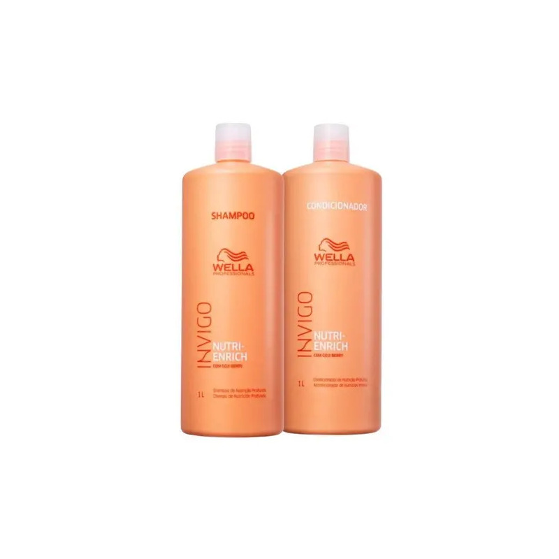 Wella Kit Nutri Enrich 1L + 1L - Desconto Especial 6