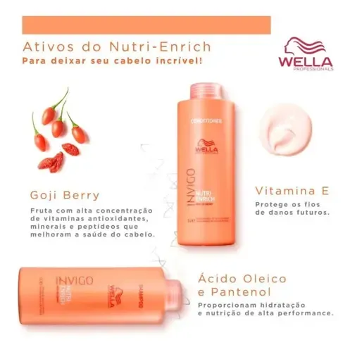 Wella Kit Nutri Enrich 1L + 1L - Desconto Especial 7
