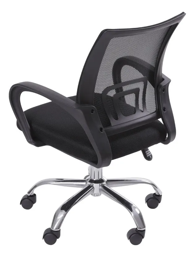 Cadeira de Escritorio Giratoria Or 3310 Preta Ergonomica - Desconto Especial 9