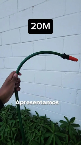 Mangueira Jardim 20m Flexível Esguicho Trançada 2