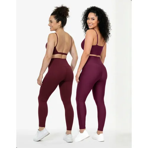 Kit 3 Conjuntos Roupa Feminina Legging e Top - Desconto Especial 2