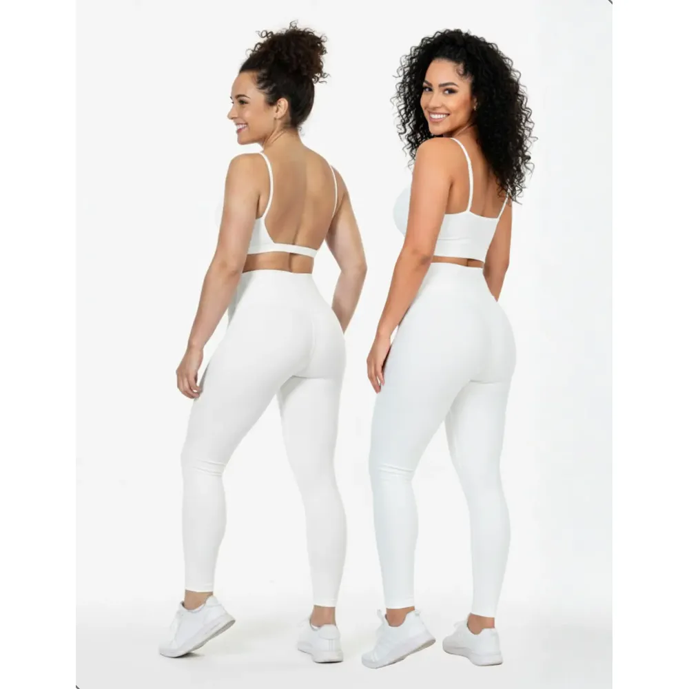 Kit 3 Conjuntos Roupa Feminina Legging e Top - Desconto Especial 3