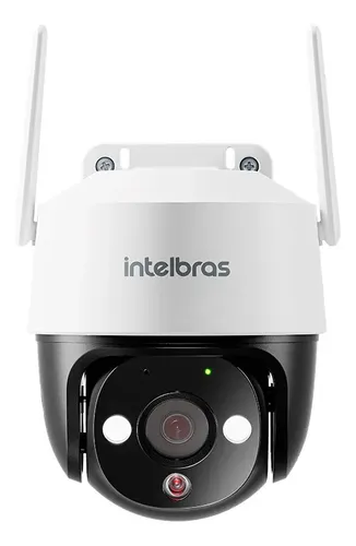 Câmera Inteligente Im7 + 3mp De Resolução Branca Intelbras 7