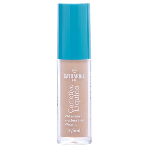 Mini Corretivo Líquido Light Média Cobertura Catharine Hill Travel Size Matte