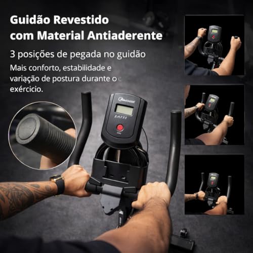 Bicicleta Ergométrica Premium Silenciosa Modelo Vertical 5