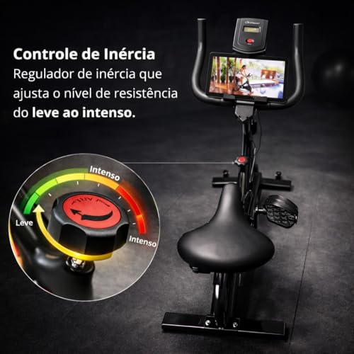 Bicicleta Ergométrica Premium Silenciosa Modelo Vertical 6