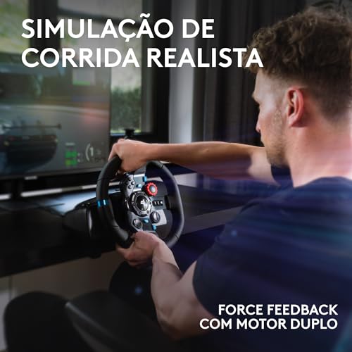 Combo Volante, Pedais e Cambio Logitech G29 SE para PS5, PS4 e PC 4