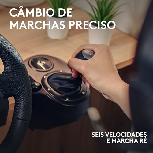 Combo Volante, Pedais e Cambio Logitech G29 SE para PS5, PS4 e PC 6