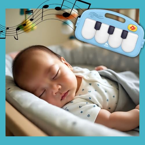Wakaii Tapete Ginásio Musical Interativo Infantil Automóveis com Teclado Musical, 4 Mobiles de... 10