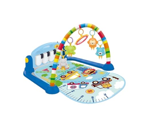 Wakaii Tapete Ginásio Musical Interativo Infantil Automóveis com Teclado Musical, 4 Mobiles de... 12