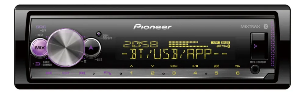 Som Automotivo Pioneer Mvh X3000BT Com USB e Bluetooth e Radio 2