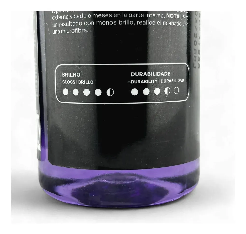 Kit Restaurax Renova Plástico Aplicador Zacs Luva Nitrílica Cor Roxo 3
