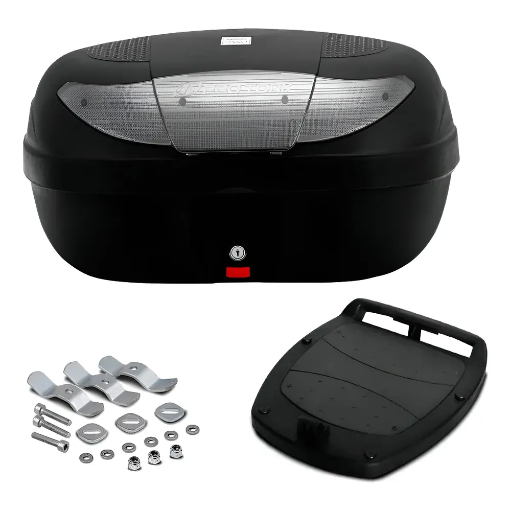 Baú Moto Bauleto 45 Litros Smart Box Pro Tork Com Nf