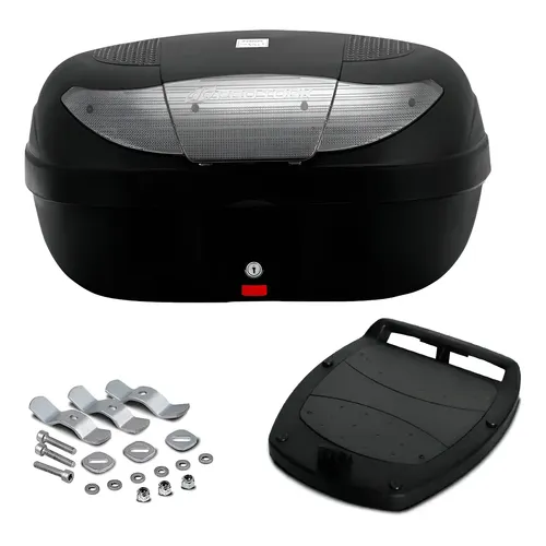 Baú Moto Bauleto 45 Litros Smart Box Pro Tork Com Nf 6