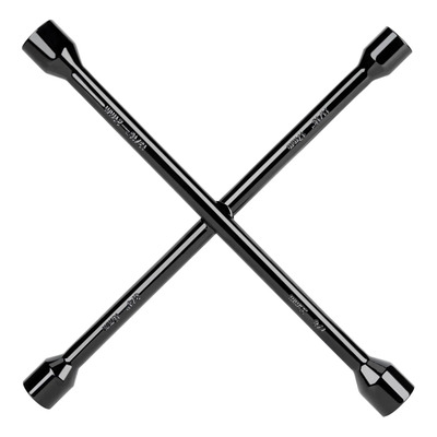 Chave De Roda Cruz Universal Profissional 17 19 21 23mm Aço 7