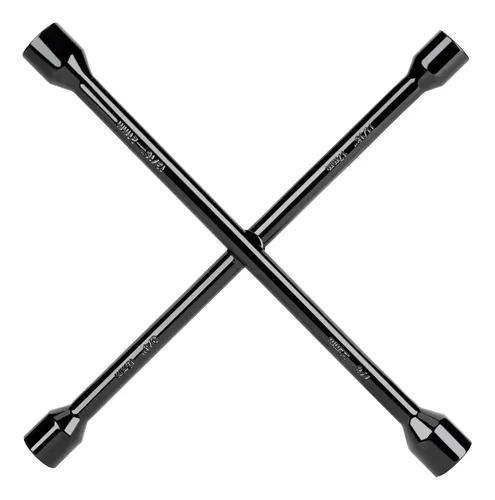 Chave De Roda Cruz Universal Profissional 17 19 21 23mm Aço 12