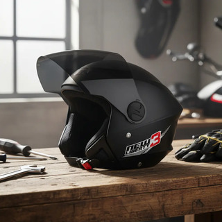 Capacete de Moto Aberto Preto Pro Tork New Liberty Three Tamanho 56 2