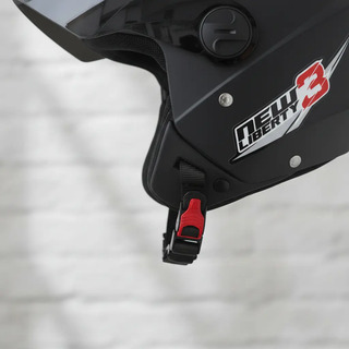 Capacete de Moto Aberto Preto Pro Tork New Liberty Three Tamanho 56 3