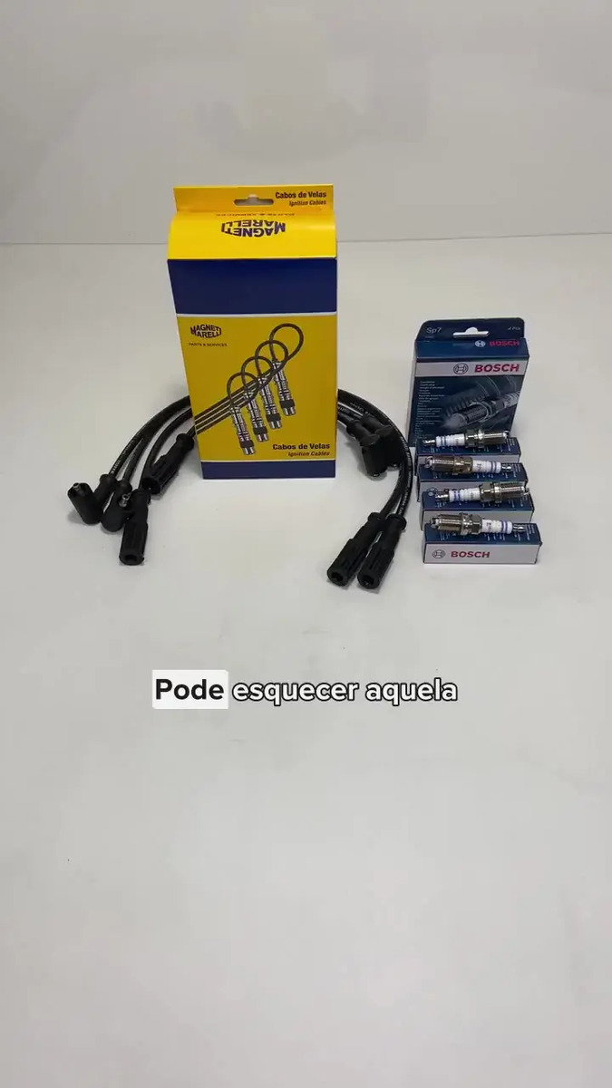 Kit Cabos E Velas Palio Idea Doblo Fiorino Punto Uno Fire 2