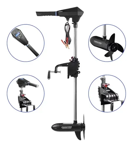 Motor Elétrico Marine Sports Phantom 54lb Digital Água Doce 42" 4