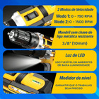 Parafusadeira Furadeira Completa com 2 Baterias, LED e 4 Níveis de Torque Flexível Grande... 3