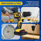 Parafusadeira Furadeira Completa com 2 Baterias, LED e 4 Níveis de Torque Flexível Grande... 9